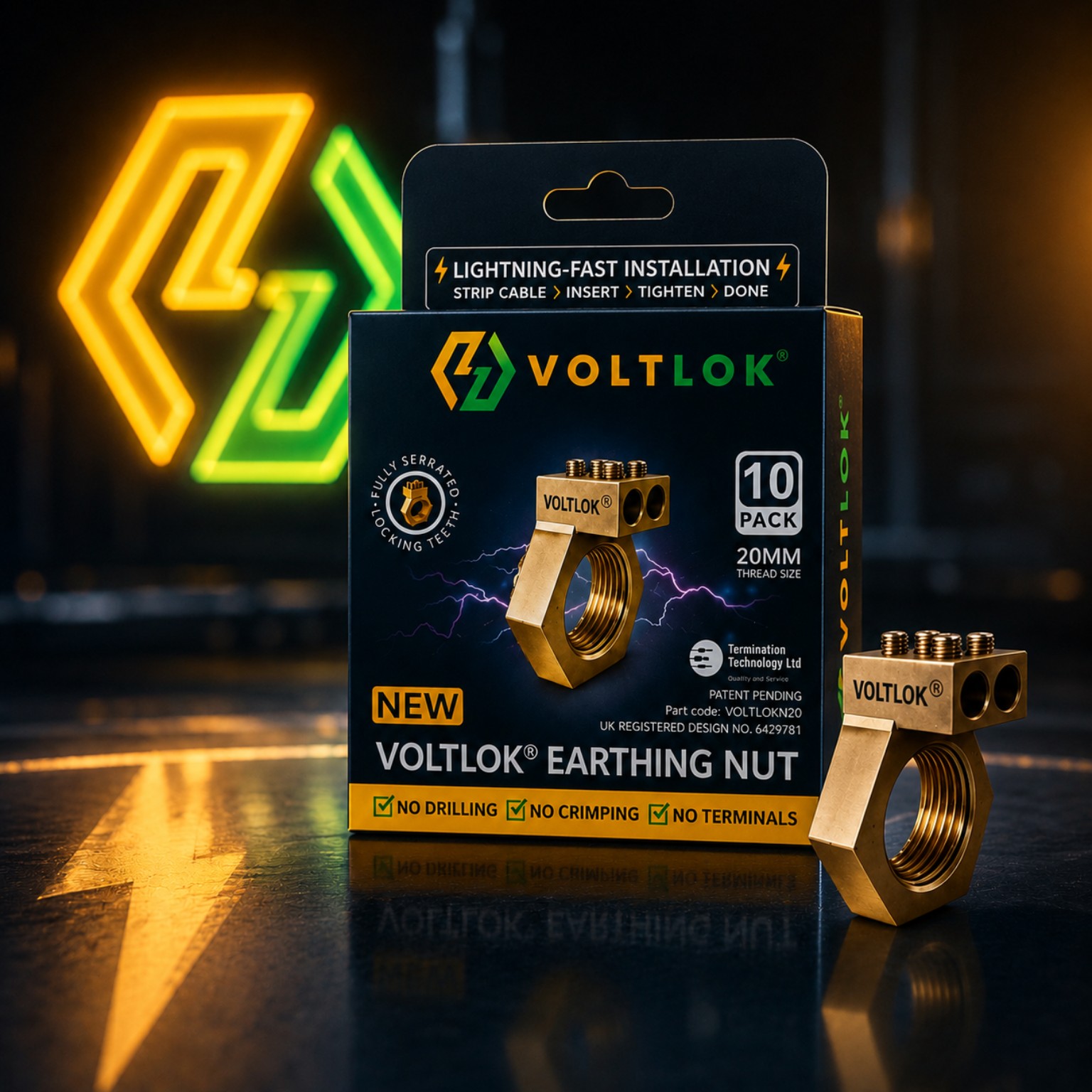 VOLTLOK® trade packaging